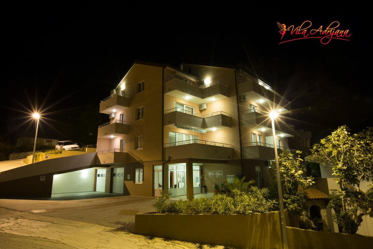 Apartments Vila Adrijana & Fitness Studio Wolf Bv Baška Voda Dış mekan fotoğraf